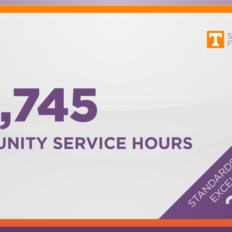 38,745 hours of community service