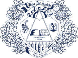 Delta Phi Lambda Sorority, Inc. crest