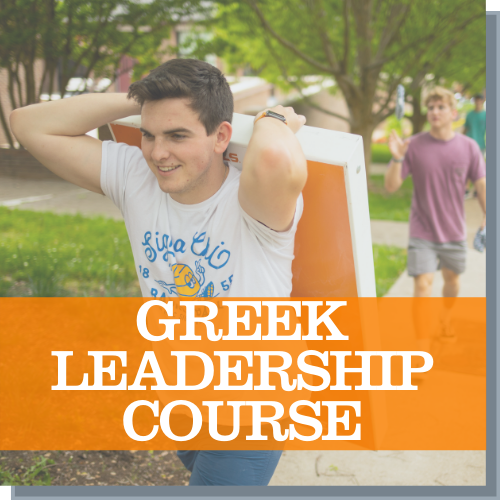Button for Greek Leadership Course Page