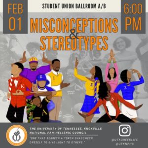 Flyer for Spring 22 Misconceptions and stereotypes